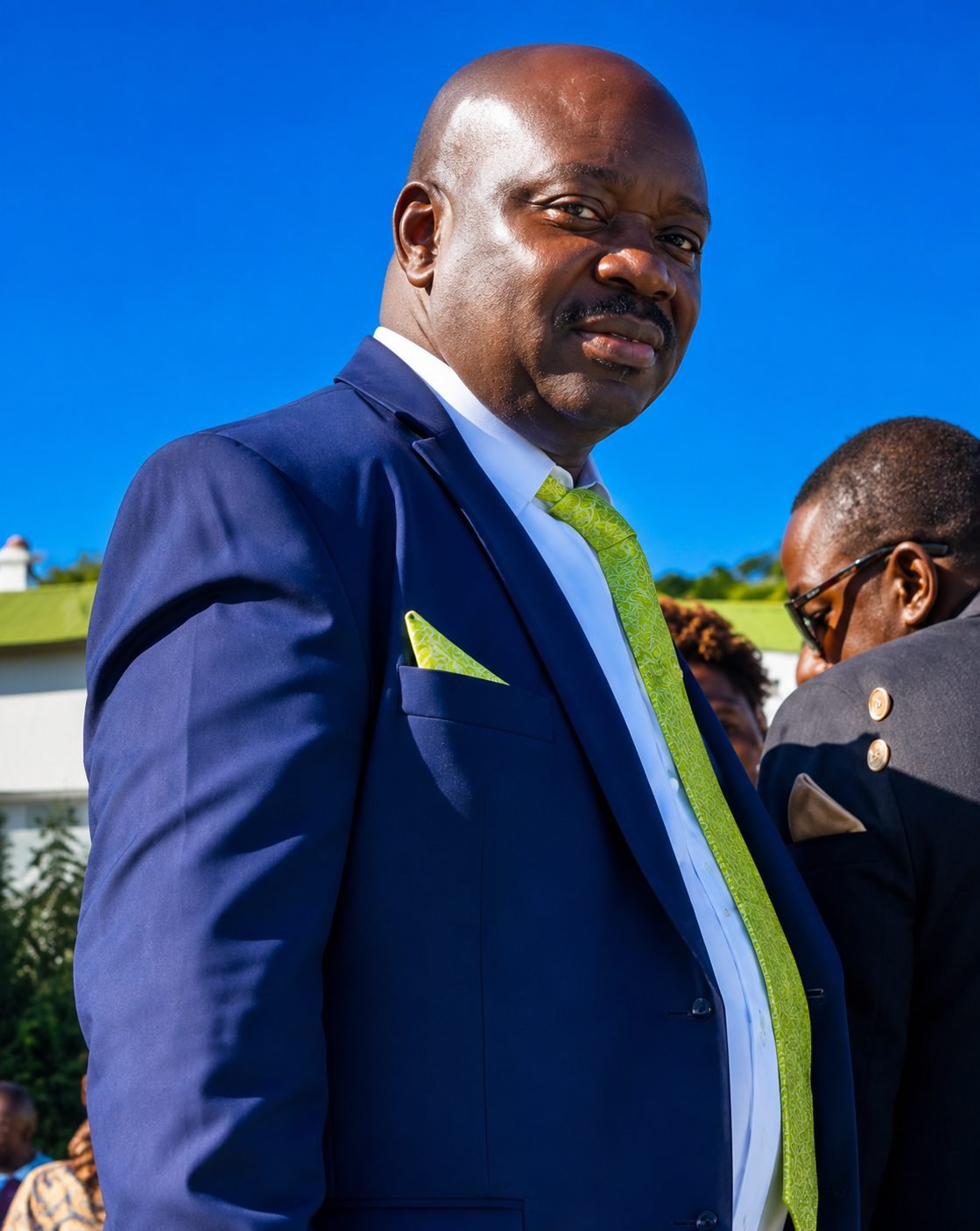 Councillor George Mpala, founder of Praivic and Netbrite Investment, the poultry farm in Hwange